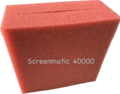 Produktbild von KH Filterschwamm Biotec Screenmatic 40000 fein rot 21x20 x 9cm passend für Oase