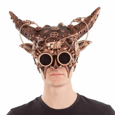 Produktbild von Maske My Other Me Steampunk Hörner