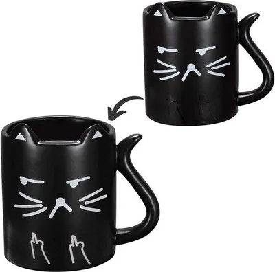 Produktbild von Kaffeebecher mit Wechselndem Effekt - Farbwechselndes Design - Perfektes Geschenk