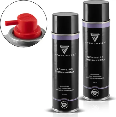 Produktbild von STAHLWERK 2 x Schweiß-Trennspray, multifunktionales Sicherheits-Spray 400 ml