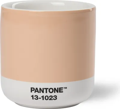 Zdjęcie produktu dla Kubek termiczny Pantone Cortado - Peach Fuzz 13-1023 (Kolor Roku 2024)
