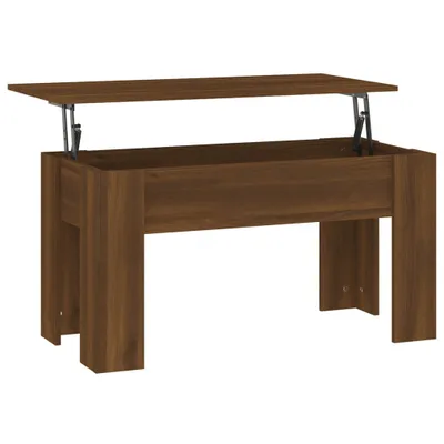 Immagine prodotto di vidaXL Tavolino da salotto Marrone Effetto rovere 101x49x52 cm Materiale ligneo