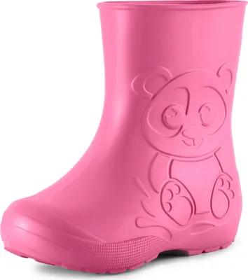 Produktbild von Ladeheid Eva Kinder Jungen Mädchen Gummistiefel Regenschuhe LA-CA-10 (Rosa, 26/27 EU)