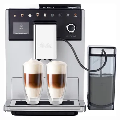 Produktbild von Melitta Latte Select F630-201 Kaffeevollautomat, silber