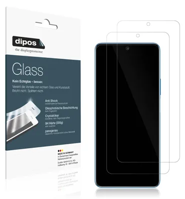 Produktbild von 2x Schutzfolie für Huawei Honor Magic 4 Lite - Anti-Shock 9H Folie dipos Glass Kunststoffglas