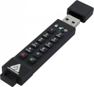 Produktbild von Apricorn 128 GB Secure USB 3.0 256-Bit, ASK3Z-128GB