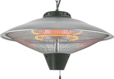 Obrázek produktu pro Křemenný ohřívač EDM 07092 07092 2100 W Ø 56,5 x 30 cm Černá barva