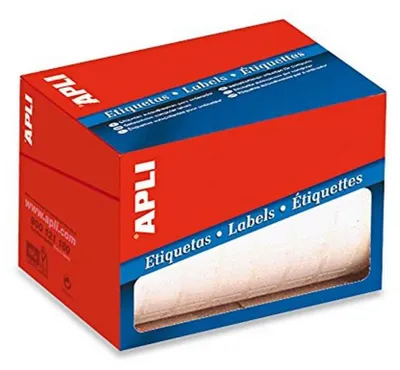 Produktbild von Apli Etikettenrolle, 34 x 53 cm, Weiß