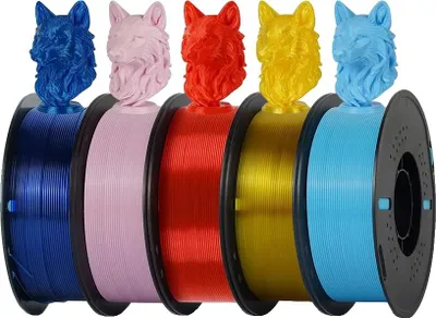 Obrázok produktu pre vlákno pre 3D tlačiarne, materiál PETG šetrný k životnému prostrediu, vysoká pevnosť a pružnosť, 5 kg Mix C