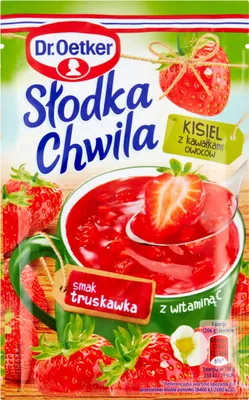Obrázok produktu pre Kisiel truskawkowo-owocowy Dr. Oetker 31,5 g