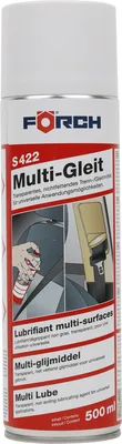 A spray can of Förch Multi-Gleit S422.