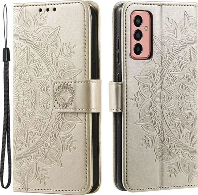 Produktbild von Hülle für Samsung Galaxy A14 4G/5G Handyhülle Flip Case Cover Tasche Mandala