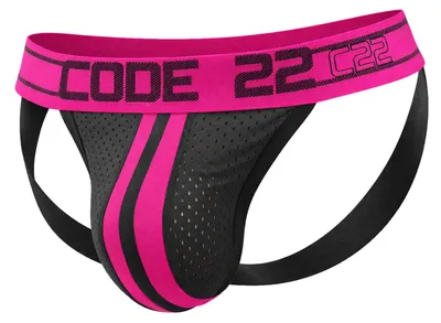 MODUS VIVENDI – Sospensorio Da Uomo Mesh Through Jockstrap Skin, In Poliestere Traspirante, Vita Bassa