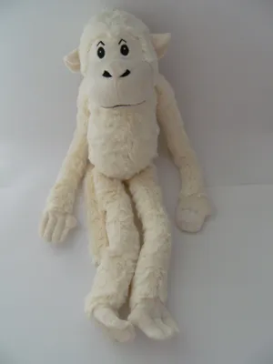 Produktbild von Plüschtier Affe 90 cm, beige, Affen Hängeaffe Stofftiere Kuscheltiere Tiere Tier