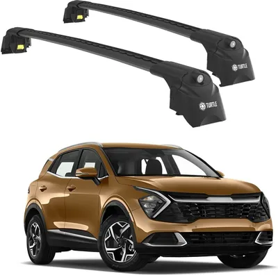 Obrázok produktu pre TURTLE STREŠNÝ NOSIČ AIR-2 , Čierna KIA SPORTAGE NQ5 2022 2023 2024 (SUV)