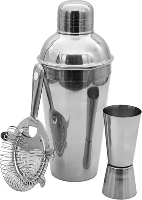 Obrázok produktu pre Šejker nerez, sitko, odmerka - barmanský set MEYERHOFF