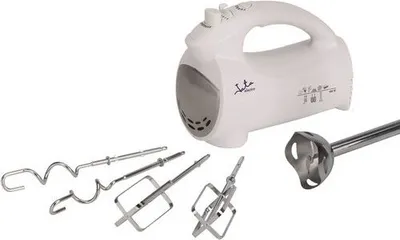 Obrázek produktu pro JATA BT575, Ruční mixér, Bílá, Hnětění, Míchání, Nerezová ocel, 400 W, 230 V