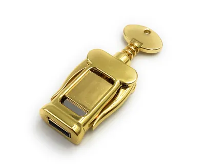 Produktbild von Onlineworld2013 Flaschenöffner Weinflasche Korkenzieher gold Funny USB Stick 64 GB USB 3.0
