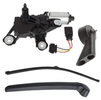 Für Audi A6 4G C7 Avant 2011-2018 Motor Scheibenwischer Heckwischer Spritzdüse in der Farbe von GOLDCAR