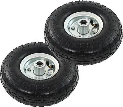 Zdjęcie produktu dla Koła Do Wózka Transportowego, 2Szt., Guma, 4.10/3.50-4 (260X83) Lumarko!