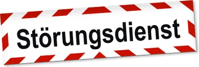 Produktbild von PantherPixel Störungsdienst Magnetschild Auto Entstörungsdienst Magnetfolie Geschenkidee 20 x 5 cm REFLEKTIEREND