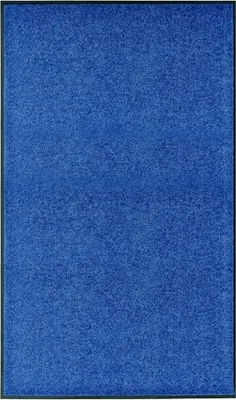 Zdjęcie produktu dla Wycieraczka z możliwością prania, niebieska, 90 x 150 cm