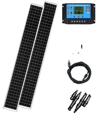 Obrázok produktu pre Solárny panel, vysoký výkon, široké možnosti použitia, solárna súprava 100 W