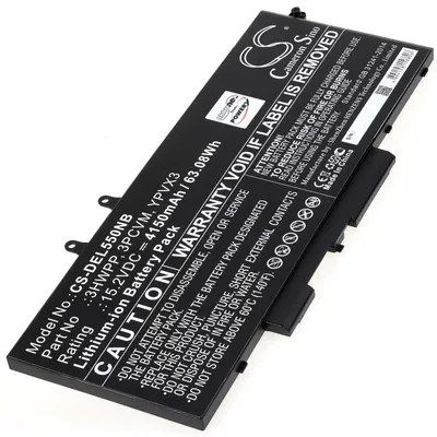 Productafbeelding van Accu geschikt voor Dell Latitude 5401, Latitude 14 5410, type 3HWPP - 15,2V - 4150 mAh