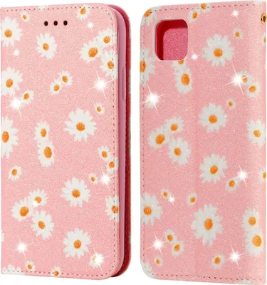 Produktbild von König Design Hülle kompatibel mit Huawei Y5p Kunstleder Handyhülle - Handy Case Rosa