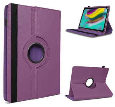 Produktbild von Hülle für Tabwee Tablet T80 T90 / W90 2025 Tasche Schutzhülle 360 Grad DrehbarFarbe 360 Uni:Lila