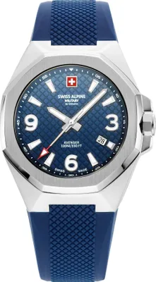 Produktbild von Swiss Alpine Military Herren Uhr Analog Quarz 7005.1835SAM Silikon