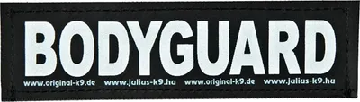 Obrázek produktu pro Julius-K9 BODYGUARD, kabelový postroj pro psy, s úchytkou na horolezecké vybavení, černý, bílý, IDC®Longwalk postroj (všechny velikosti), IDC® Powergeschirr® (Baby 1, Baby 2, Mini-Mini, Mini, 0...), 110 mm, 30 mm