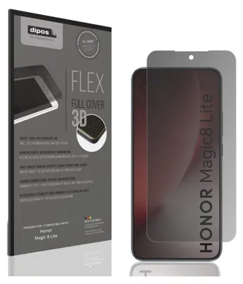 Produktbild von Full Cover Privacy Blickschutzfolie für Honor Magic 8 Lite Folie Anti-Shock