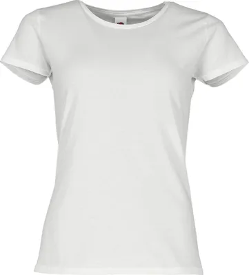 Produktbild von Fruit of the Loom Ladies Iconic 150 T-Shirt Farbe: weiß Größe: M