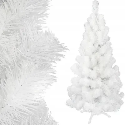 Produktbild von Künstlicher Weihnachtsbaum Christbaum Weiß Dekobaum Fichte 120cm