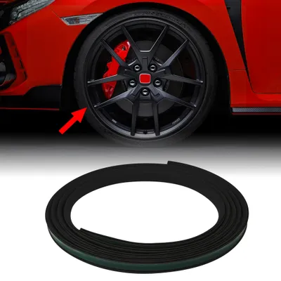 Obrázek produktu pro Profilová ochranná nálepka na univerzální ráfky automobilů, černá, 11 mm x 7 m