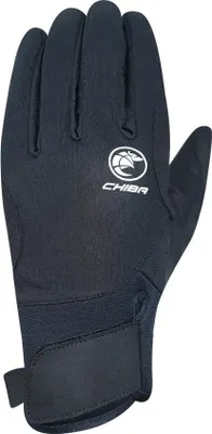 Immagine prodotto di Guanti da ciclismo impermeabili e antivento CHIB, taglia XS, colore nero.