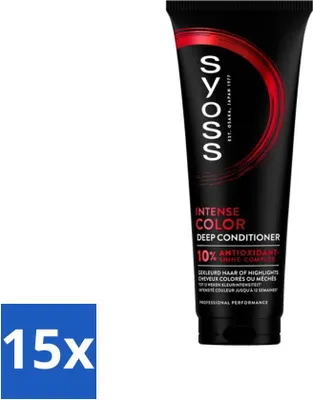 Immagine prodotto di Syoss Colour Conditioner - Conservazione del colore fino a 12 settimane - 250 ml - Confezione risparmio - 15 pezzi