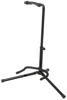 Produktbild von Gitarrenständer GIT1 Basics, höhenverstellbar mit Schwanenhalsdesign für Gitarren & Bässe