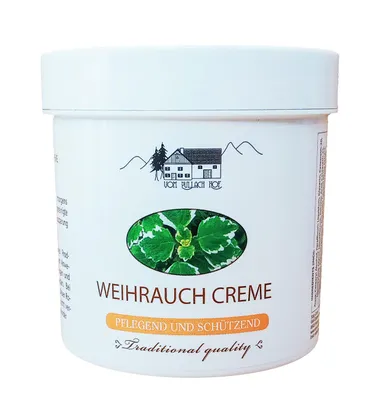 Produktbild von WEIHRAUCHCREME 250ml Hautpflege mit Weihrauch-Öl Hautcreme Haut Körper Creme 10
