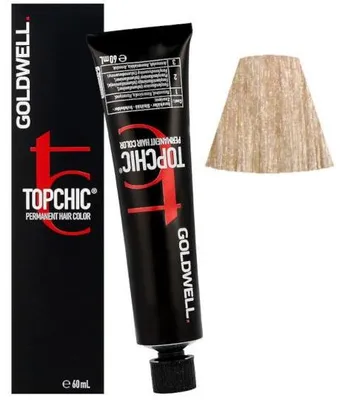 Image de Goldwell Topchic Hair Color coloration permanente professionnelle pour tous les types de cheveux 11SN 60 ml