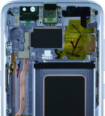 Produktbild von Samsung Galaxy S8 Bildschirm mit LCD-Display - Violett - Original