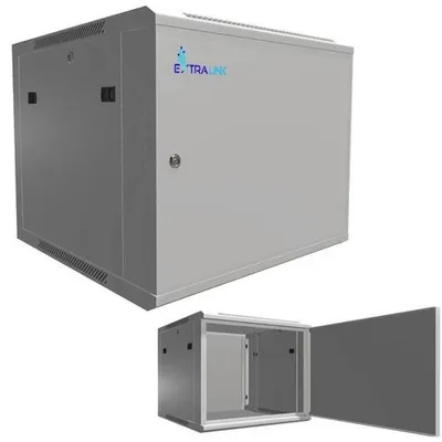 Produktbild von Extralink 600x600 grey metal door rack cabinet - Rack