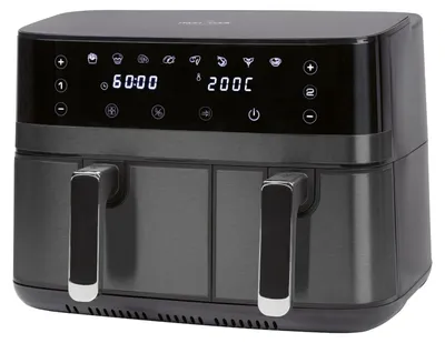 Image de Friteuse à air chaud Air fryer 9L double compartiement 2700W Proficook PC-FR1295H-Noir
