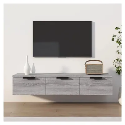 Produktbild von Hängeschrank Grau Sonoma 102x30x20 cm Holzwerkstoff