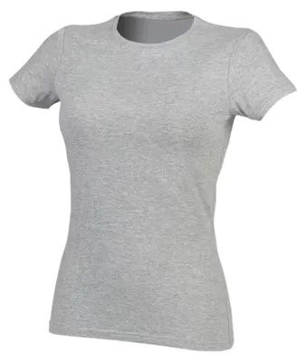 Produktbild von SF Women - "Feel Good" T-Shirt für Damen LT4489 (L) (Grau meliert)
