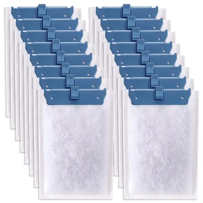 Image de 16 cartouches de filtration pour aquarium - pièces de rechange
