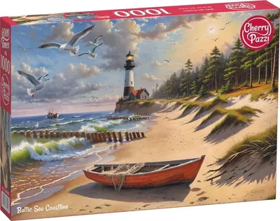 Produktbild von Puzzle 1000 Elemente. Ostseeküste 30998