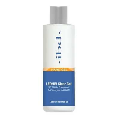 Zdjęcie produktu dla IBD Hard Gel LED/UV Clear Gel, Żel budujący, 226g