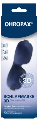 Zdjęcie produktu dla OHROPAX Sleep Mask 3D, 1 szt. zatyczek do uszu, Obraz wygenerowany przez AI